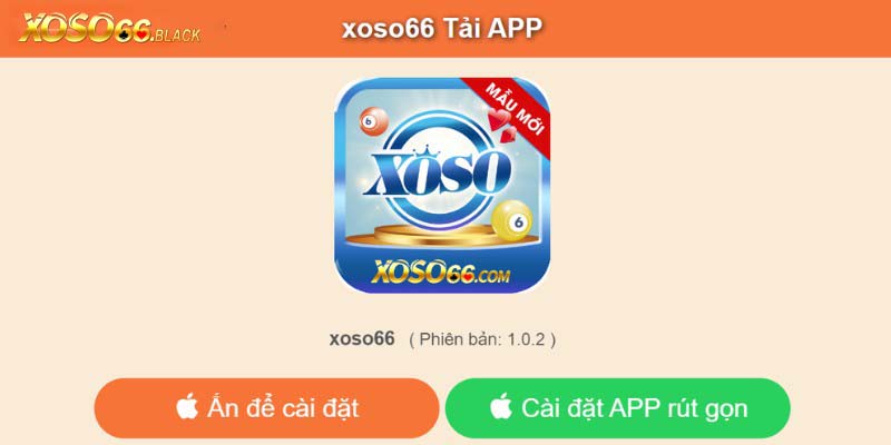 Hướng dẫn tải app xoso66 cho IOS