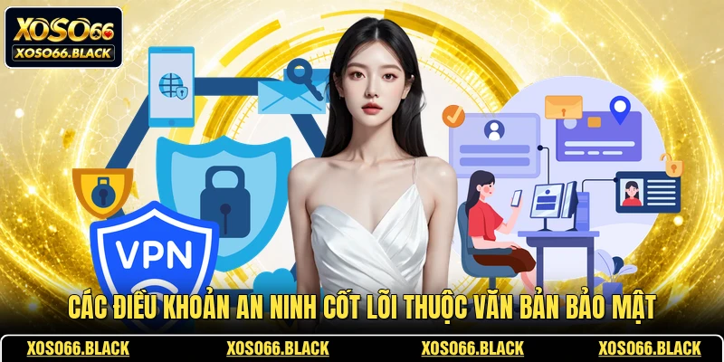 Các điều khoản an ninh cốt lõi thuộc văn bản bảo mật