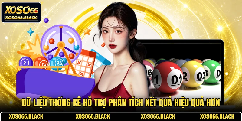 Dữ liệu thống kê hỗ trợ phân tích kết quả hiệu quả hơn