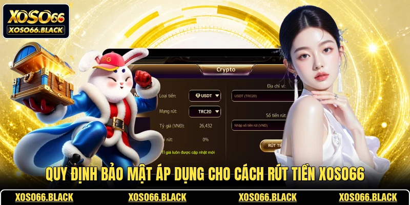 Quy định bảo mật áp dụng cho cách rút tiền XOSO66